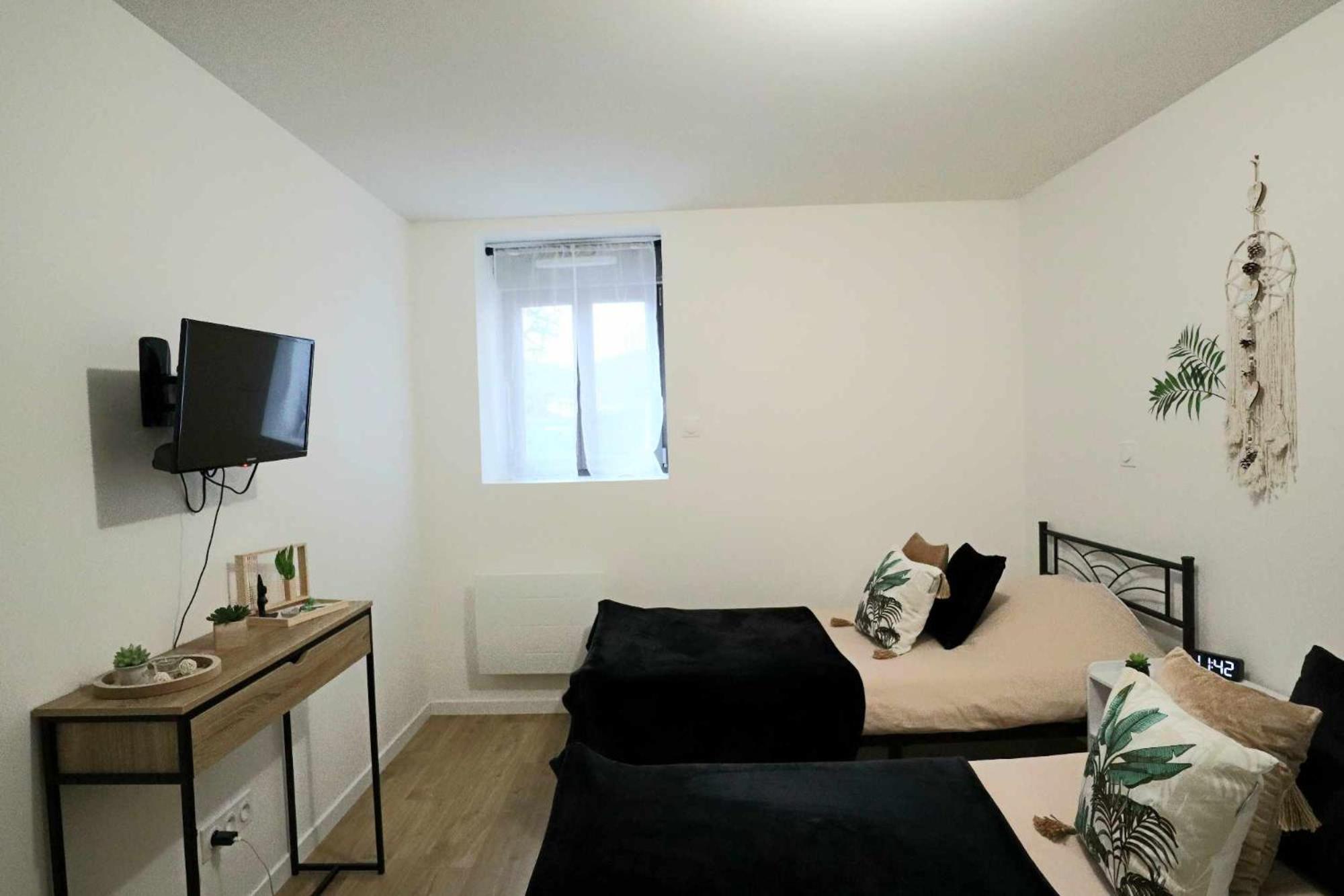 Appartement Le Moderne Ideal Pour Couples Et Professionnels Ornans Buitenkant foto